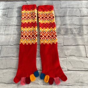 Vintage crochet socks